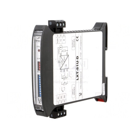 Adaptor de Temperatură 20-30VDC 0-70°C IP20 LXT-81U-D | Electronic-mag.ro | Componente Electronice
