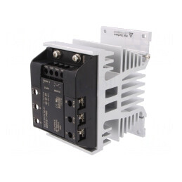 Releu Semiconductor 50A 3-Fazat 48-480VAC Montare Panou | Electronic-mag.ro | Componente Electronice