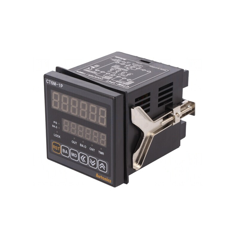Contor Electronic LED Timp și Impulsuri SPDT CT6M-1P4T | Electronic-mag.ro | Componente Electronice Contor Electronic LED Timp și Impulsuri SPDT CT6M-1P4T | Electronic-mag.ro | Componente Electronice