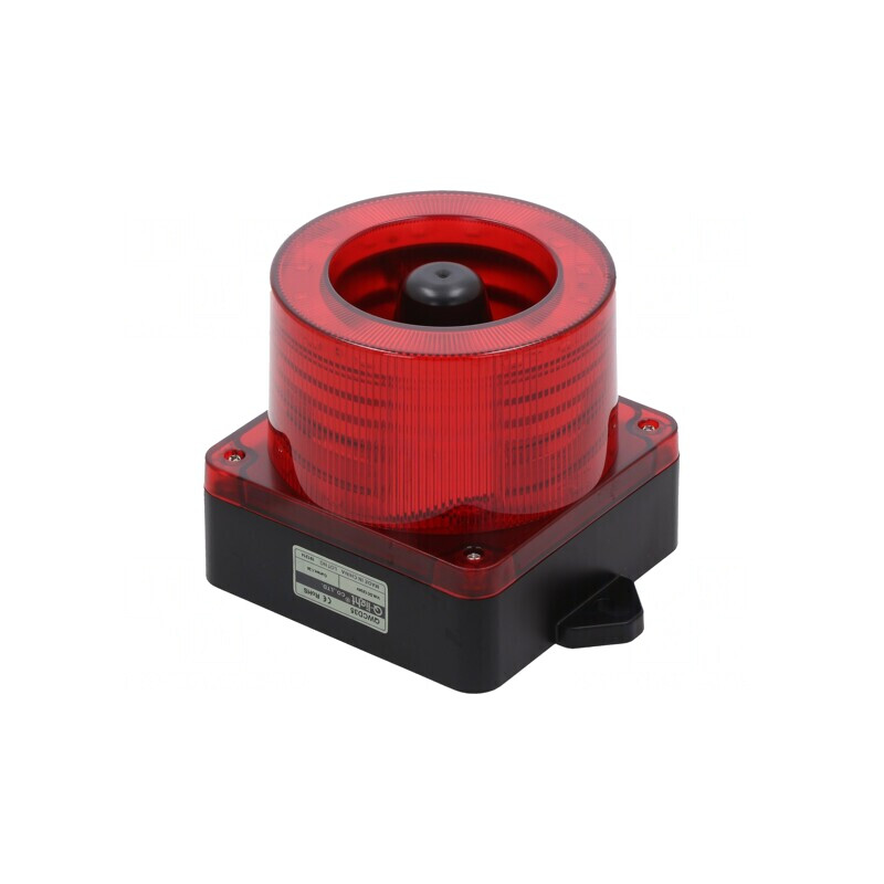 Semnalizator LED Roșu 10-30VDC IP66 | Electronic-mag.ro | Componente Electronice