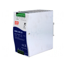 Alimentator pentru șină DIN 240W 24V 10A | Electronic-mag.ro | Componente Electronice