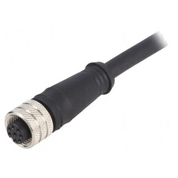 Mufă M12 8-PIN Mamă 15m IP67 DeviceNet/CANopen | Electronic-mag.ro | Componente Electronice