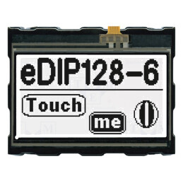 Afişaj LCD Grafic 128x64 Negru 71,4x54,6mm | Electronic-mag.ro | Componente Electronice