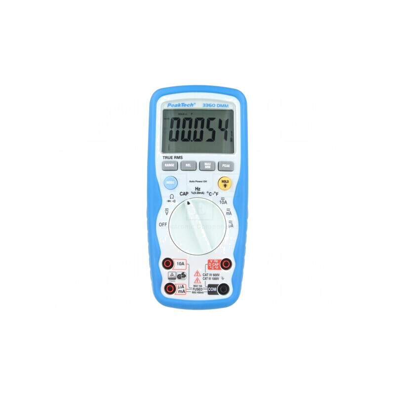 Multimetru digital LCD True RMS IP67 | Electronic-mag.ro | Componente Electronice