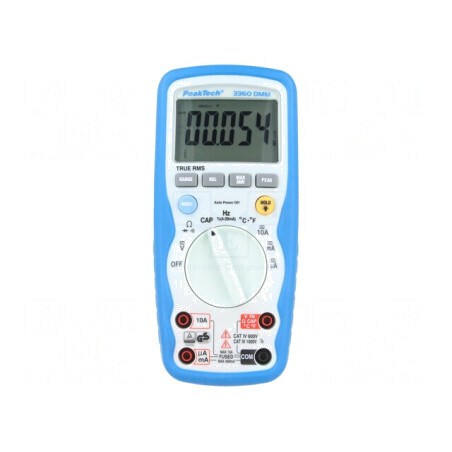 Multimetru digital LCD True RMS IP67 | Electronic-mag.ro | Componente Electronice