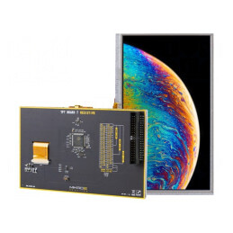 Kit Dezvoltare cu Afișaj LCD TFT 7" 800x480 16,7M Culori Resistiv | Electronic-mag.ro | Componente Electronice