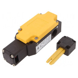 Întrerupător de Siguranță cu Cheie IP65 LS4-ZB NC NO x2 | Electronic-mag.ro | Componente Electronice
