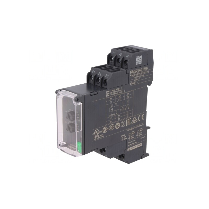 Releu Monitorizare Curent AC 24-240V RM22JA21MR | Electronic-mag.ro | Componente Electronice
