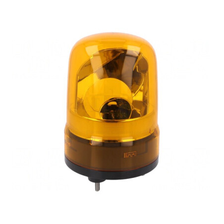 Lumină Rotativă Ambră 10-30VDC IP23 | Electronic-mag.ro | Componente Electronice