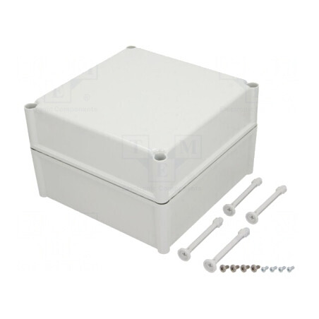 Carcasă Universală Gri 278x278x180mm | Electronic-mag.ro | Componente Electronice