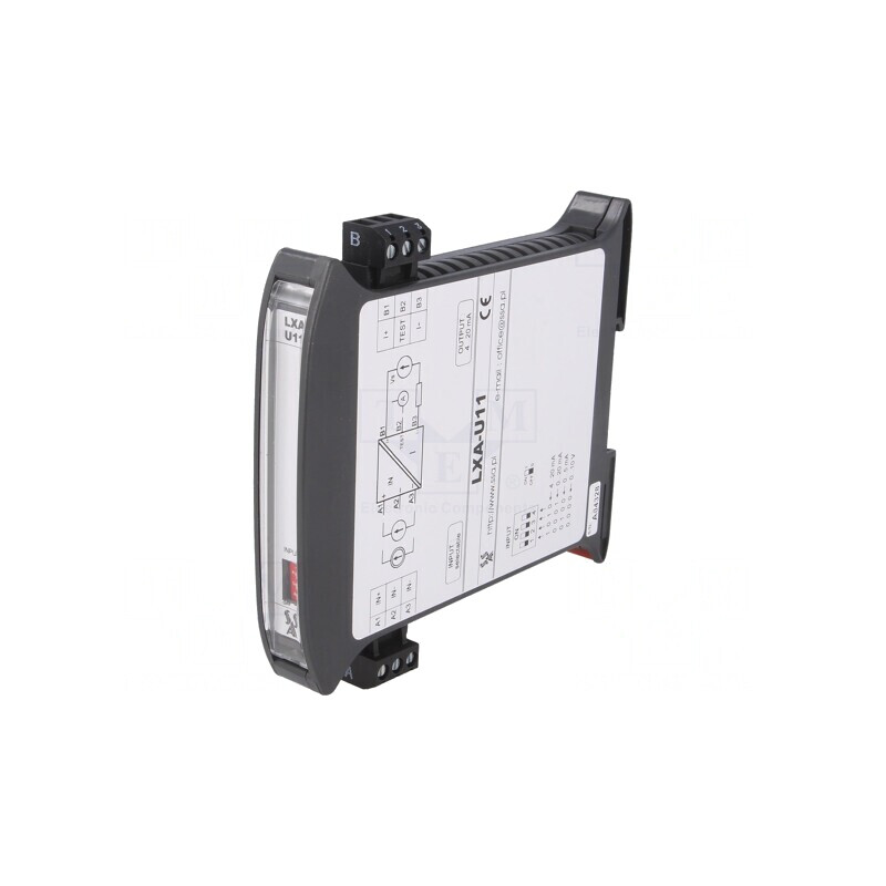 Adaptor de Semnale Analogice pentru Șină DIN 9-30VDC IP20 LXA-U11 | Electronic-mag.ro | Componente Electronice
