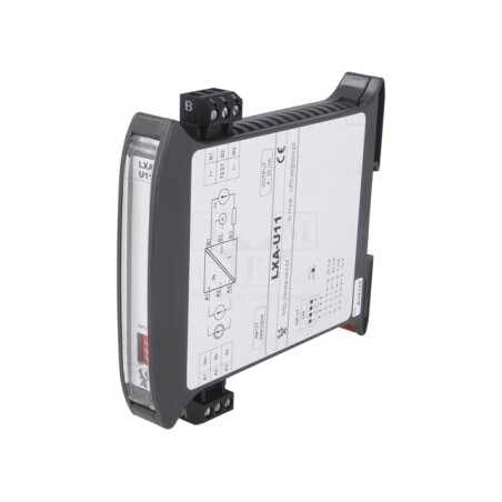 Adaptor de Semnale Analogice pentru Șină DIN 9-30VDC IP20 LXA-U11 | Electronic-mag.ro | Componente Electronice