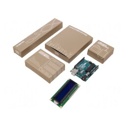 Arduino Starter Kit French - ATMEGA328, 5V, USB B, ICSP, Pini | Electronic-mag.ro | Componente Electronice