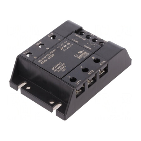 Releu semiconductor 50A 3-fazat 48-480VAC | Electronic-mag.ro | Componente Electronice