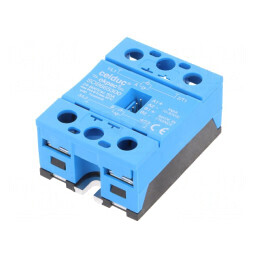 Releu Semiconductor 50A 2-Fazat 10-30VDC 24-600VAC | Electronic-mag.ro | Componente Electronice