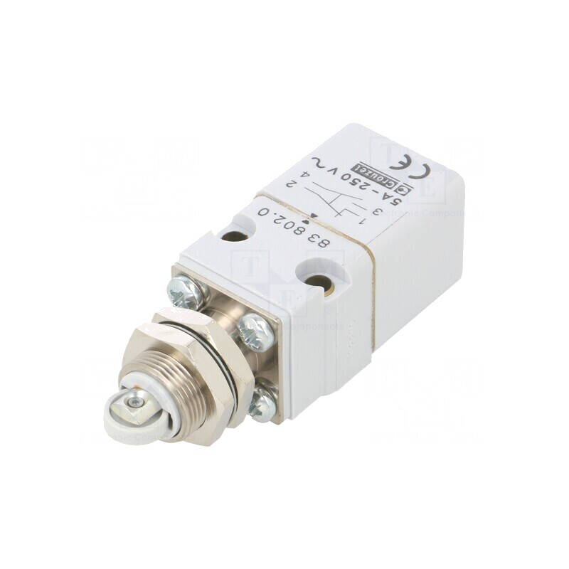 Limitator Cursă SPDT 5A IP55 250VAC Ø11mm | Electronic-mag.ro | Componente Electronice