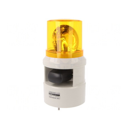 Semnalizator Luminos și Acustic 24VDC Sirenă Lumină Rotativă | Electronic-mag.ro | Componente Electronice