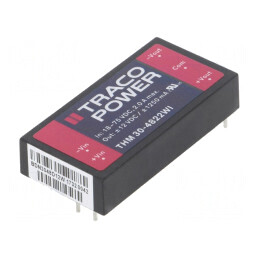 Convertor DC/DC 30W 18-75V la 12V/-12V THM 30-4822WI | Electronic-mag.ro | Componente Electronice