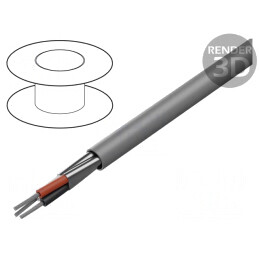 Cablu Alpha Essential ecranat 3x24AWG PVC | Electronic-mag.ro | Componente Electronice