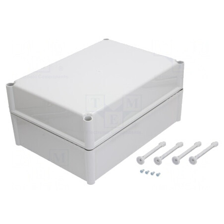 Carcasă Universală ABS Gri 278x378x180 mm | Electronic-mag.ro | Componente Electronice