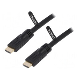 Cablu HDMI 1.4 25m Negru