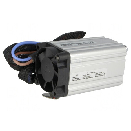 Suflantă de Încălzire CIRRUS 40/1 60W 24V IP20 | Electronic-mag.ro | Componente Electronice