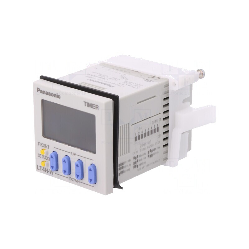 Timer Digital Programabil 0,01s-9999h 45x45mm 240V | Electronic-mag.ro | Componente Electronice