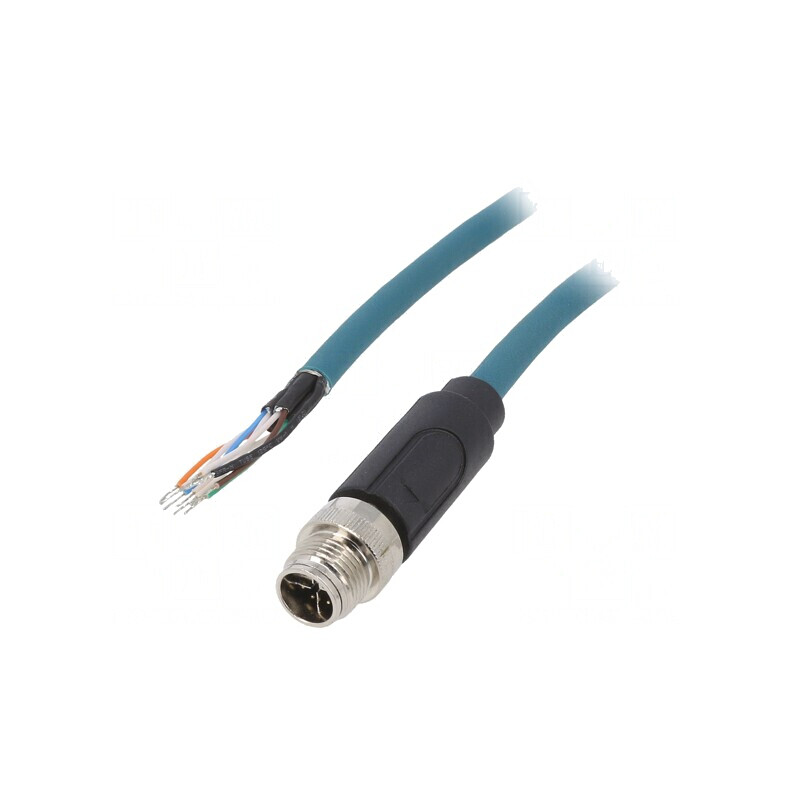 Mufă M12 8 PIN tată IP67 2m | Electronic-mag.ro | Componente Electronice Mufă M12 8 PIN tată IP67 2m | Electronic-mag.ro | Componente Electronice