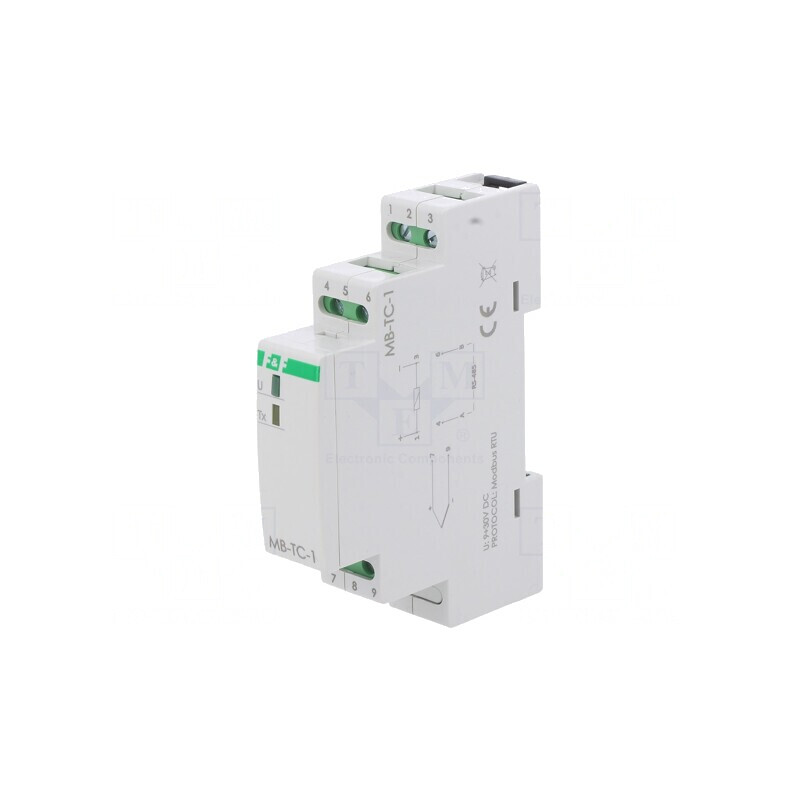 Adaptor de Temperatură RS485 Modbus RTU IP20 | Electronic-mag.ro | Componente Electronice