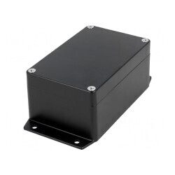 Carcasă Universală 80x125x57mm cu Lame de Fixare IP67 | Electronic-mag.ro | Componente Electronice