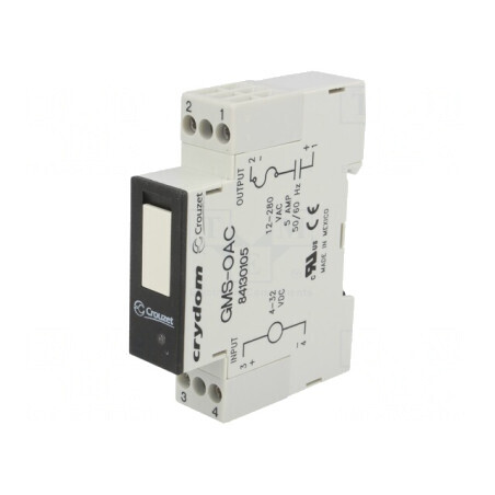 Releu Semiconductor 1-Fazat 4-32VDC 5A 12-280VAC | Electronic-mag.ro | Componente Electronice