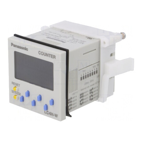 Contor electronic LCD 24VAC 999999 impulsi SPST-NO | Electronic-mag.ro | Componente Electronice