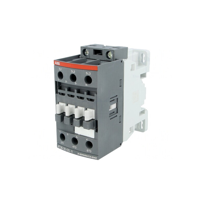 Contactor 3P 24-60VAC 20-60VDC 38A | Electronic-mag.ro | Componente Electronice