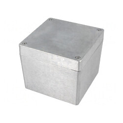 Carcasă Universală Aluminiu IP67 120.5x120.5x101.5 mm | Electronic-mag.ro | Componente Electronice