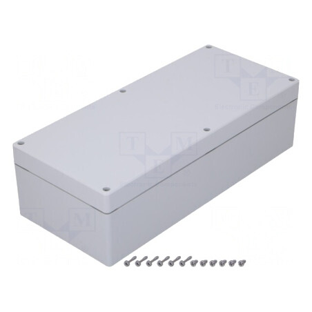 Carcasă Universală Gri EURONORD IK08 160x360x101mm PC | Electronic-mag.ro | Componente Electronice