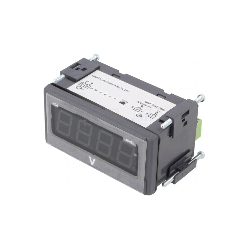 Voltmetru Digital LED 0-100V 4 Cifre N24H | Electronic-mag.ro | Componente Electronice