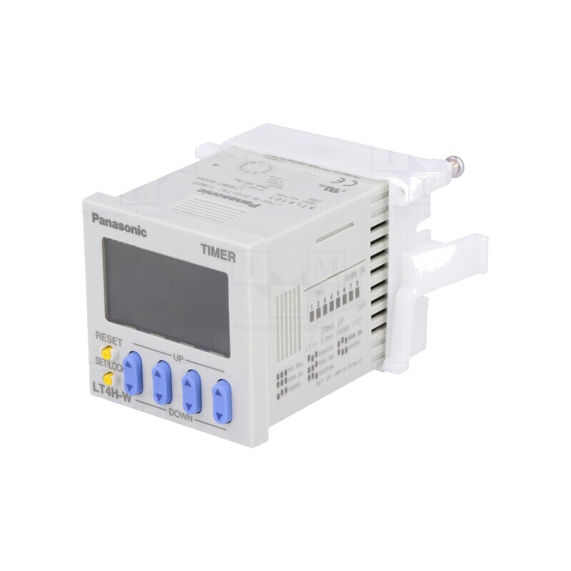 Timer Digital cu Afișaj LCD 0.01s-9999h 100-240VAC | Electronic-mag.ro | Componente Electronice