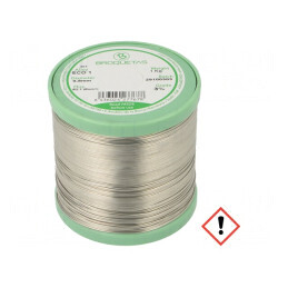Sârmă de lipit fără plumb 0,8mm 1kg ECO 1 | Electronic-mag.ro | Componente Electronice