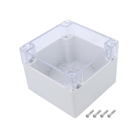 Carcasă Universală Policarbonat IP67 120x120x90mm | Electronic-mag.ro | Componente Electronice