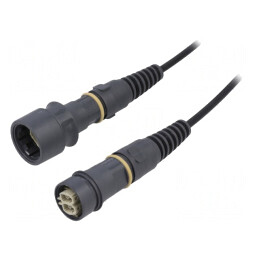 Patch Cord Fibră Optică Duplex Multimod Tip Baionetă | Electronic-mag.ro | Componente Electronice