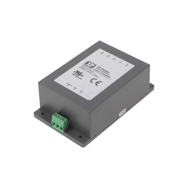 Convertor DC/DC 60W 18-75V la 48V 1,25A | Electronic-mag.ro | Componente Electronice Convertor DC/DC 60W 18-75V la 48V 1,25A | Electronic-mag.ro | Componente Electronice