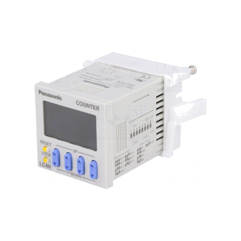 Contor electronic LCD impulsuri 12-24VDC 250VAC 5A | Electronic-mag.ro | Componente Electronice