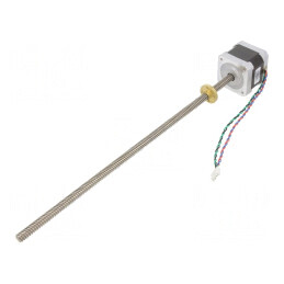 Stepper Motor 2.8VDC with Lead Screw 28cm | Electronic-mag.ro | Componente Electronice