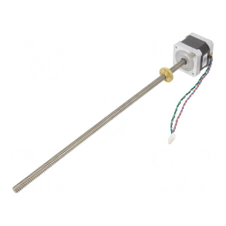 Stepper Motor 2.8VDC with Lead Screw 28cm | Electronic-mag.ro | Componente Electronice