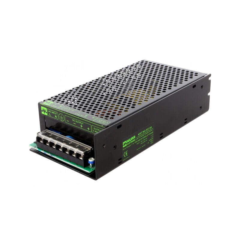 Alimentator pulsatoriu modular 180W 24VDC pentru încastrare | Electronic-mag.ro | Componente Electronice