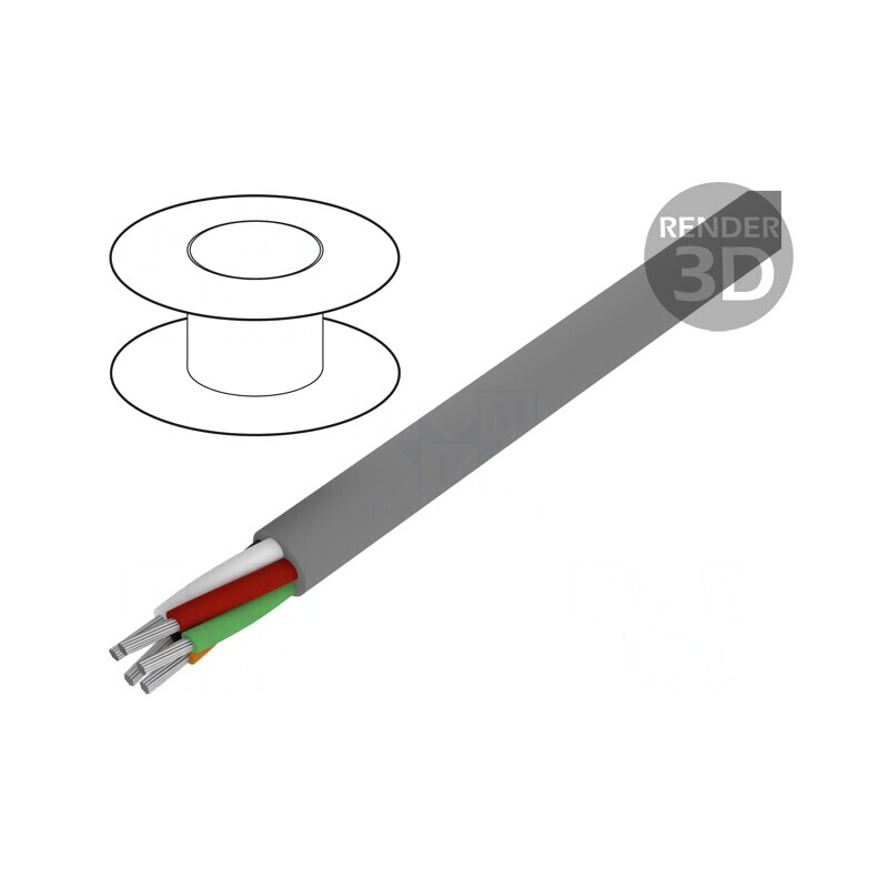 Cablu Alpha Essential 5x18AWG 30,5m 300V Cu 1898/5C | Electronic-mag.ro | Componente Electronice