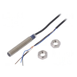 Senzor Inductiv PNP NO 0-2.5mm 12-24VDC M8 IP68 200mA | Electronic-mag.ro | Componente Electronice