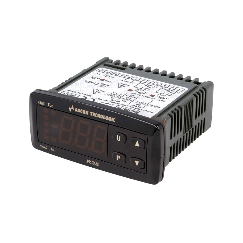 Regulator Temperatură Pt100 SSR OUT 2 Panou R38-HAOO | Electronic-mag.ro | Componente Electronice Regulator Temperatură Pt100 SSR OUT 2 Panou R38-HAOO | Electronic-mag.ro | Componente Electronice