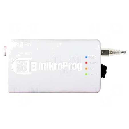 Programator microcontrolere STM32 USB IDC10 JTAG MIKROPROG | Electronic-mag.ro | Componente Electronice
