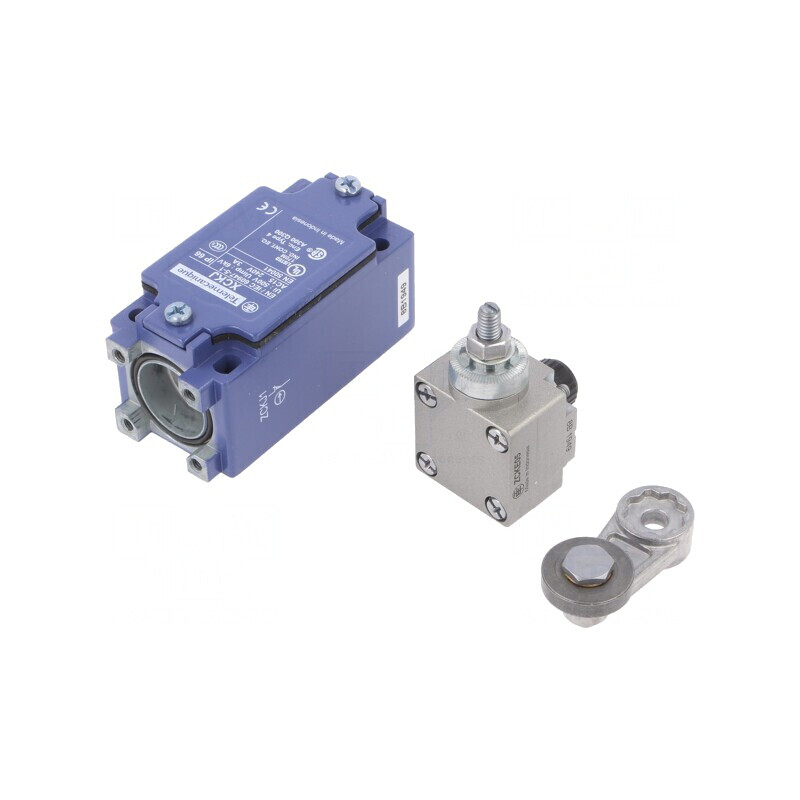 Limitator cursă manetă cu rolă metalică 41mm 22mm NO NC | Electronic-mag.ro | Componente Electronice